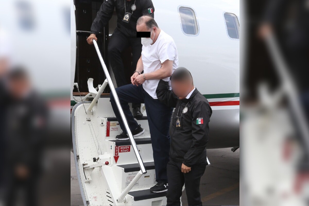 César Duarte, ex gobernador de Chihuahua, llega a México. / Cortesía