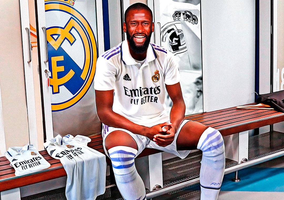 El defensa alemán Antonio Rüdiger, nuevo jugador del Real Madrid / @realmadrid