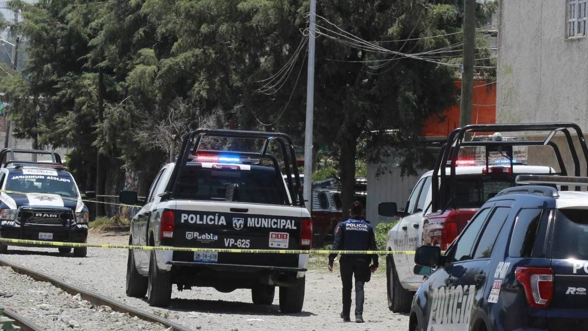 Movilización policiaca en Puebla / Jesús Zavala / Archivo