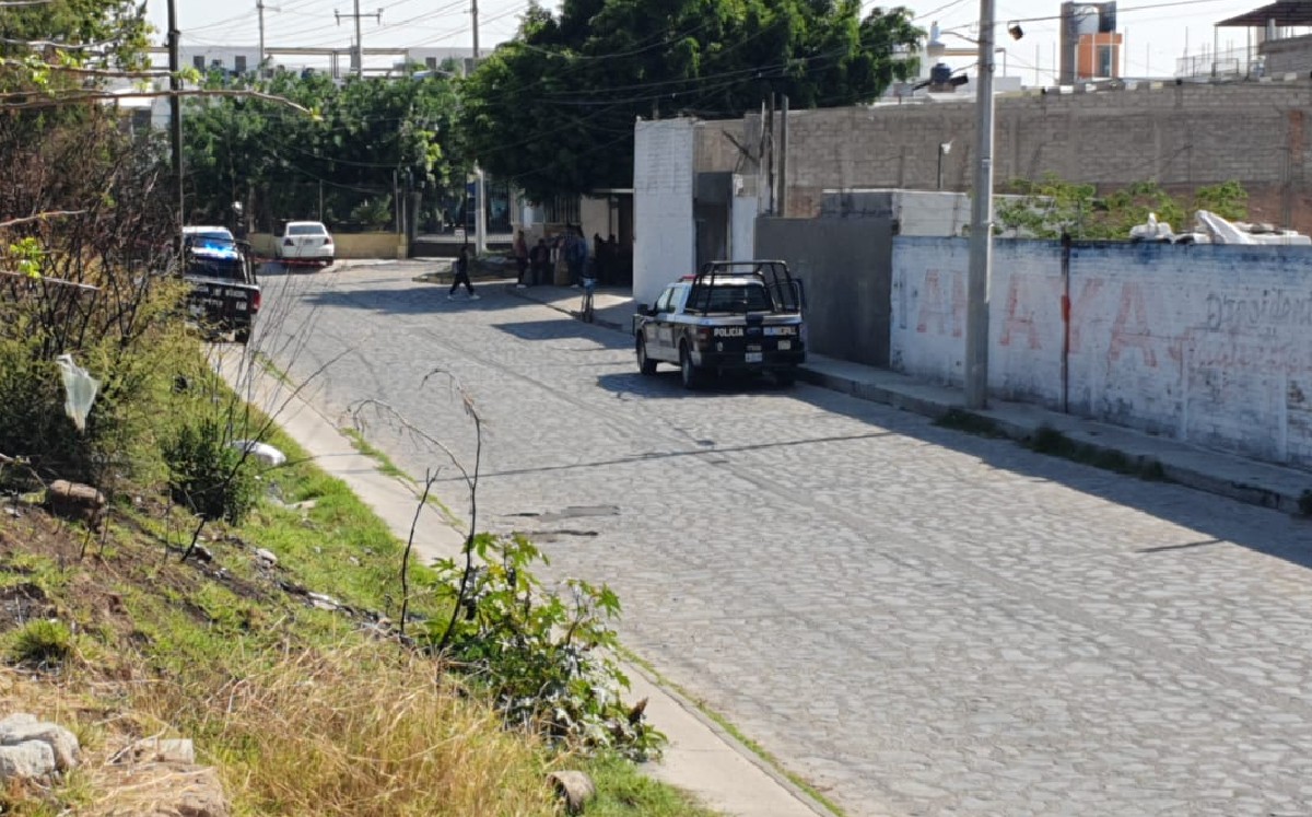 Área donde localizaron un cadáver en Tlaquepaque / Juan Carlos Munguía