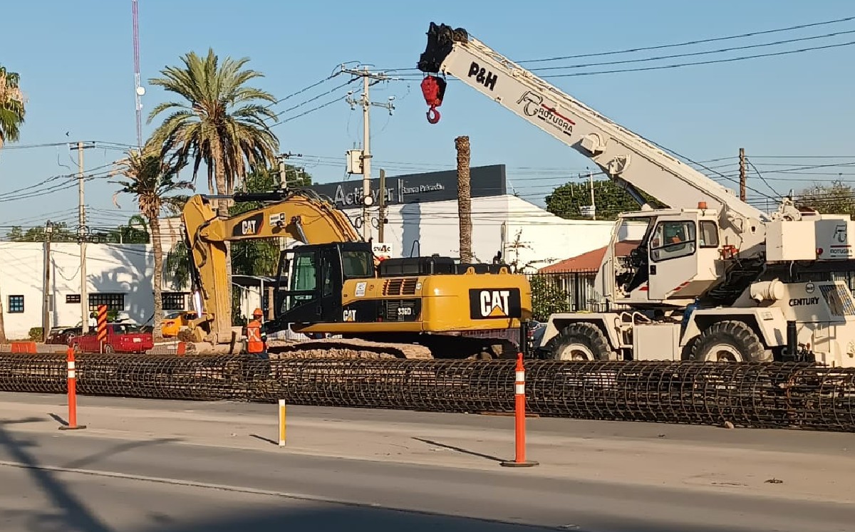 Eliminan carril de contraflujo en obra de Sistema Vial 4 Caminos
