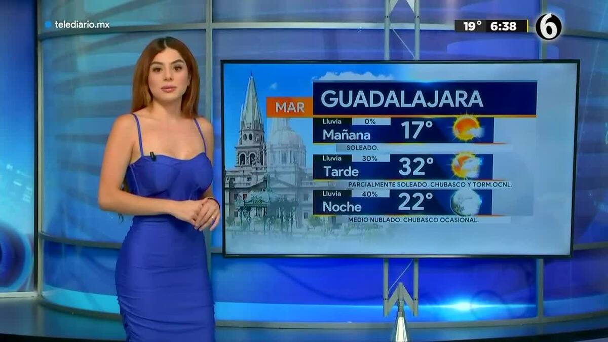 Pronóstico del tiempo para Guadalajara, con Scarlett Salazar 07 de