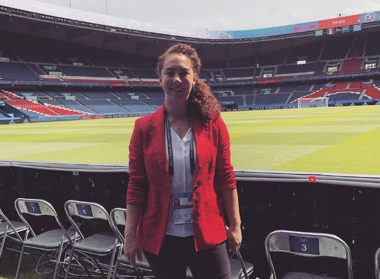 La canadiense Carmelina Moscato, directora técnica / Instagram @cmoscato4