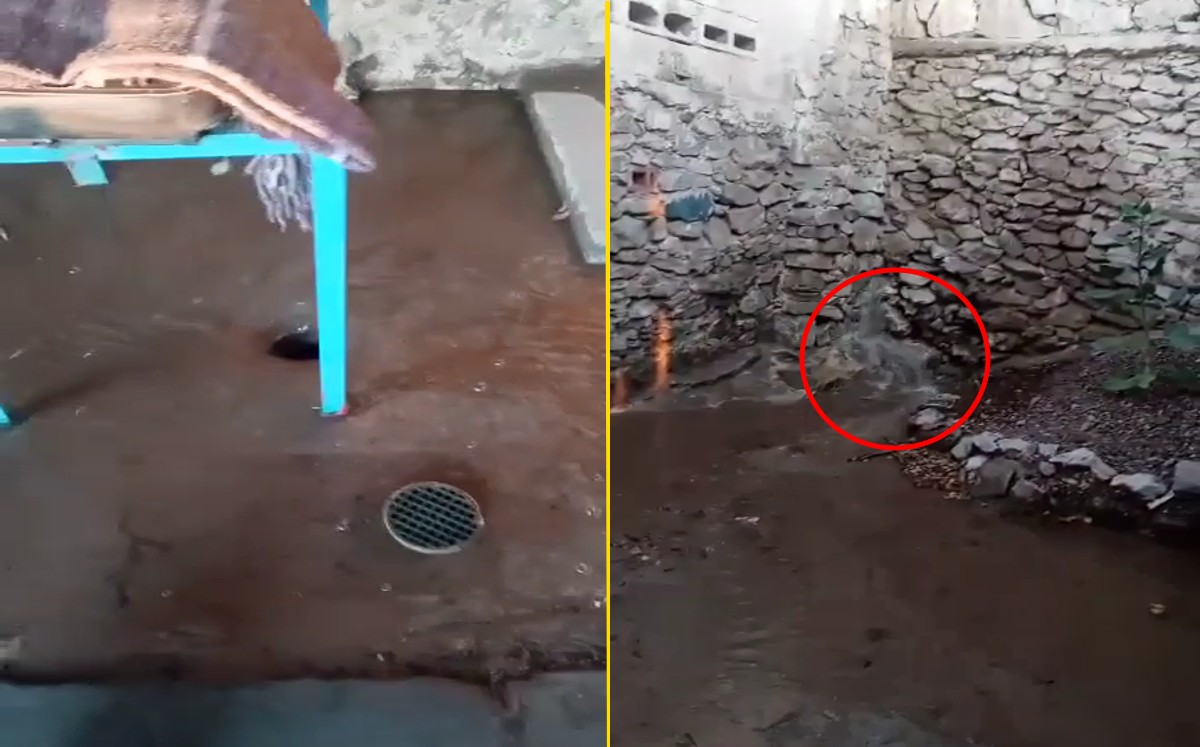 Fuga de agua en Torreón desperdicia miles de litros