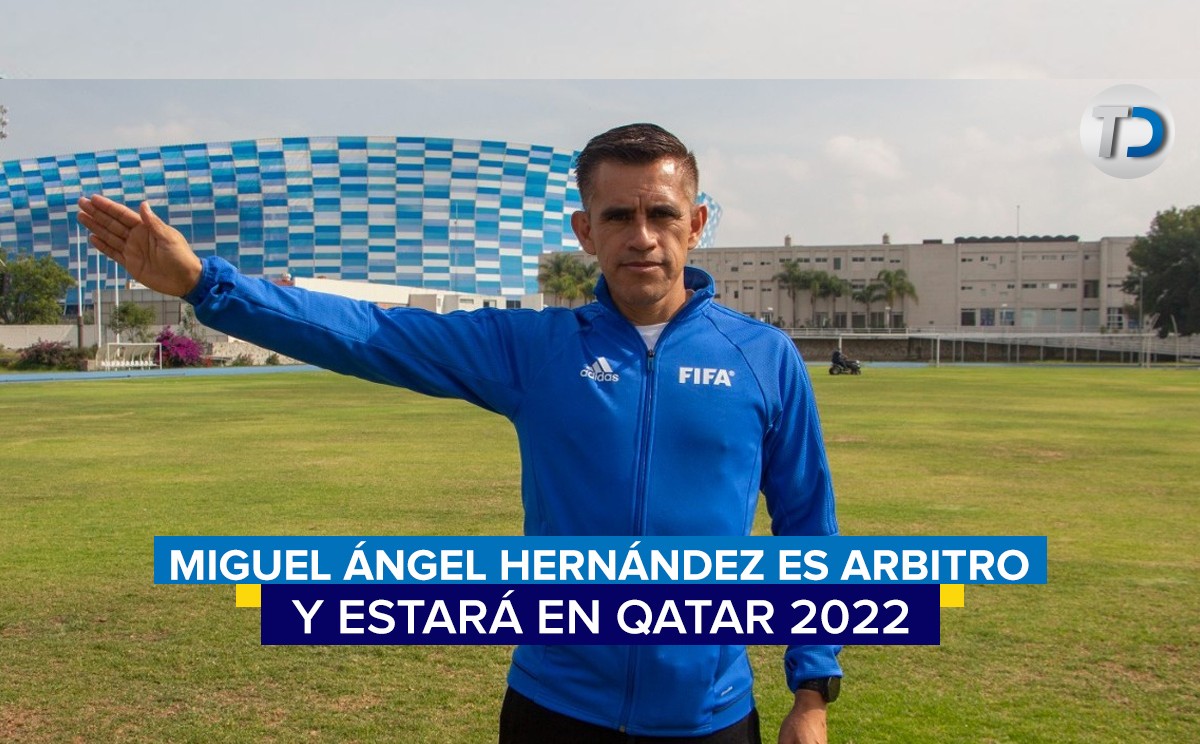 Miguel Ángel Hernández, arbitro poblano participa por segunda vez en la Copa del Mundo / Melanie Torres.
