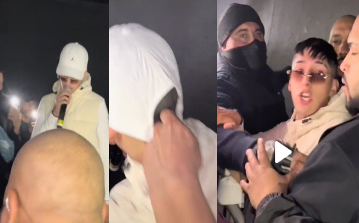 El artista chileno Pailita generó polémica luego de defenderse ante agresión que recibió en un show.