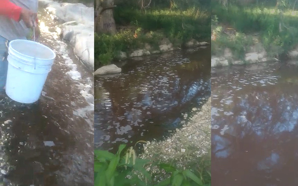 Guadalupe: Vecinos reportan aguas contaminadas del río La Silla/ Fabricio Gallegos
