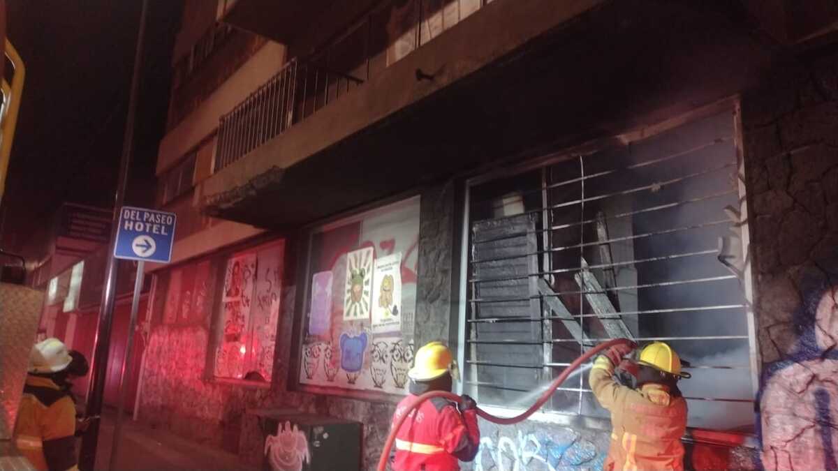 Incendio en casa de la colonia José López Portillo en Puebla / Protección Civil