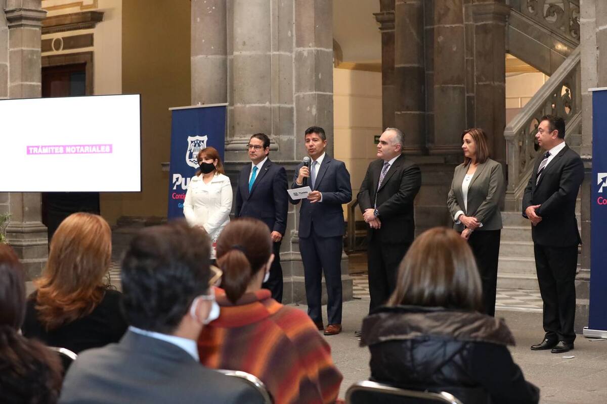 Presentan Expediente Único Notarial / Ayuntamiento de Puebla