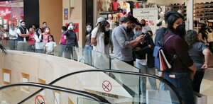 La afluencia en los centros comerciales aumentó 21% este año / Agencia Enfoque La afluencia en los centros comerciales aumentó 21% este año / Agencia Enfoque