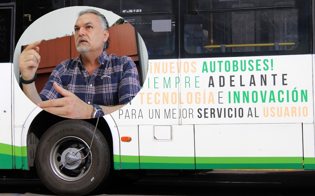 Presidente de los Transportistas Coordinados de León, Daniel Villaseñor / Dany Bejar