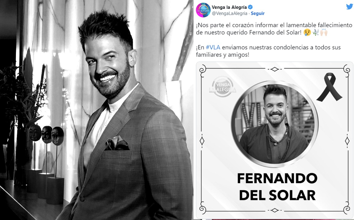 Reacciones de famosos y artistas a la muerte de Fernando del Solar
