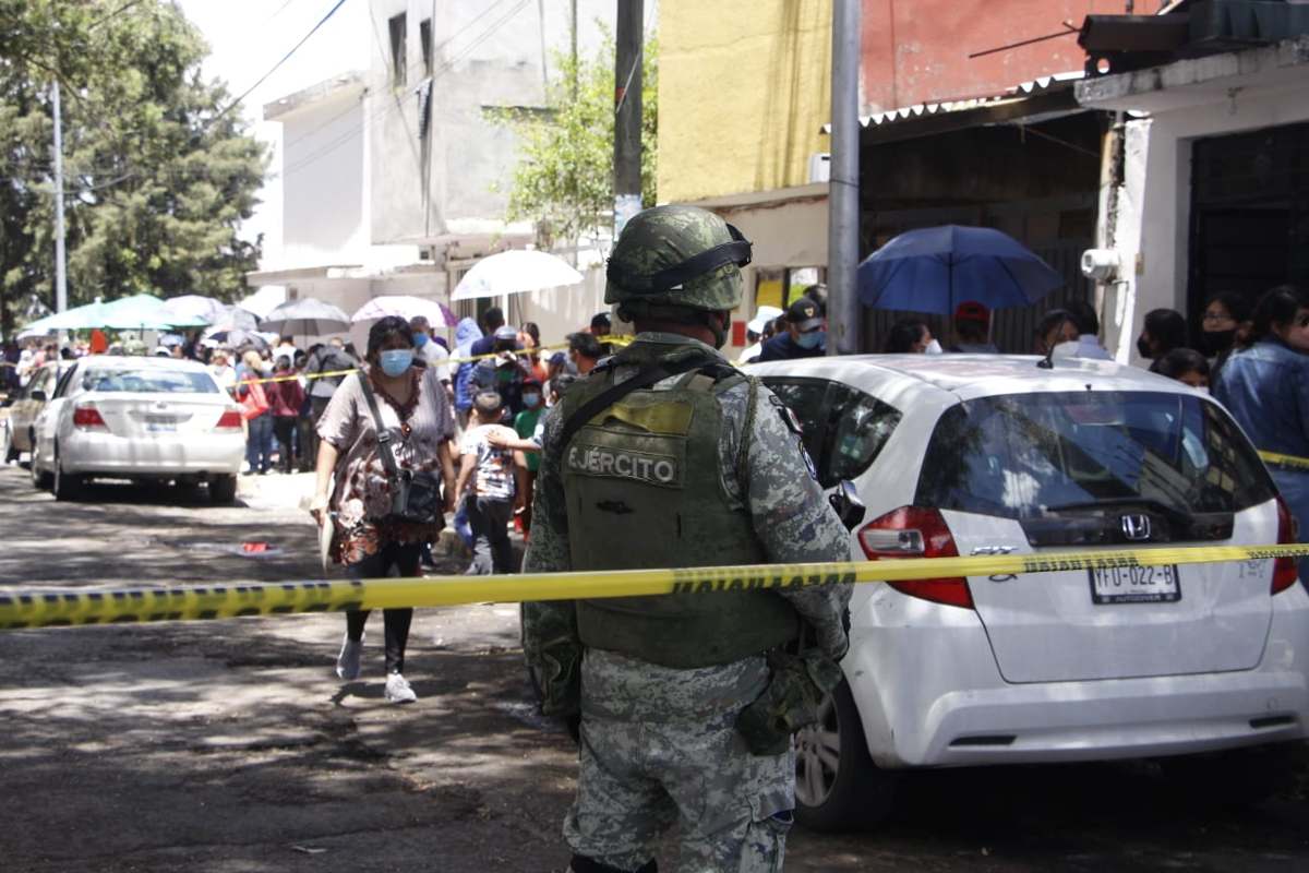 Balacera en Puebla / Melanie Torres