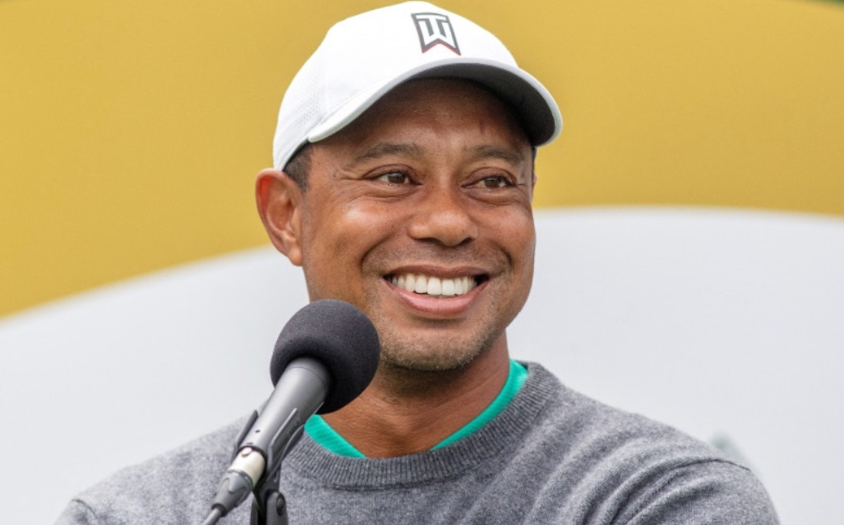 Tiger Woods se prepara para el Abierto Británico de la próxima semana