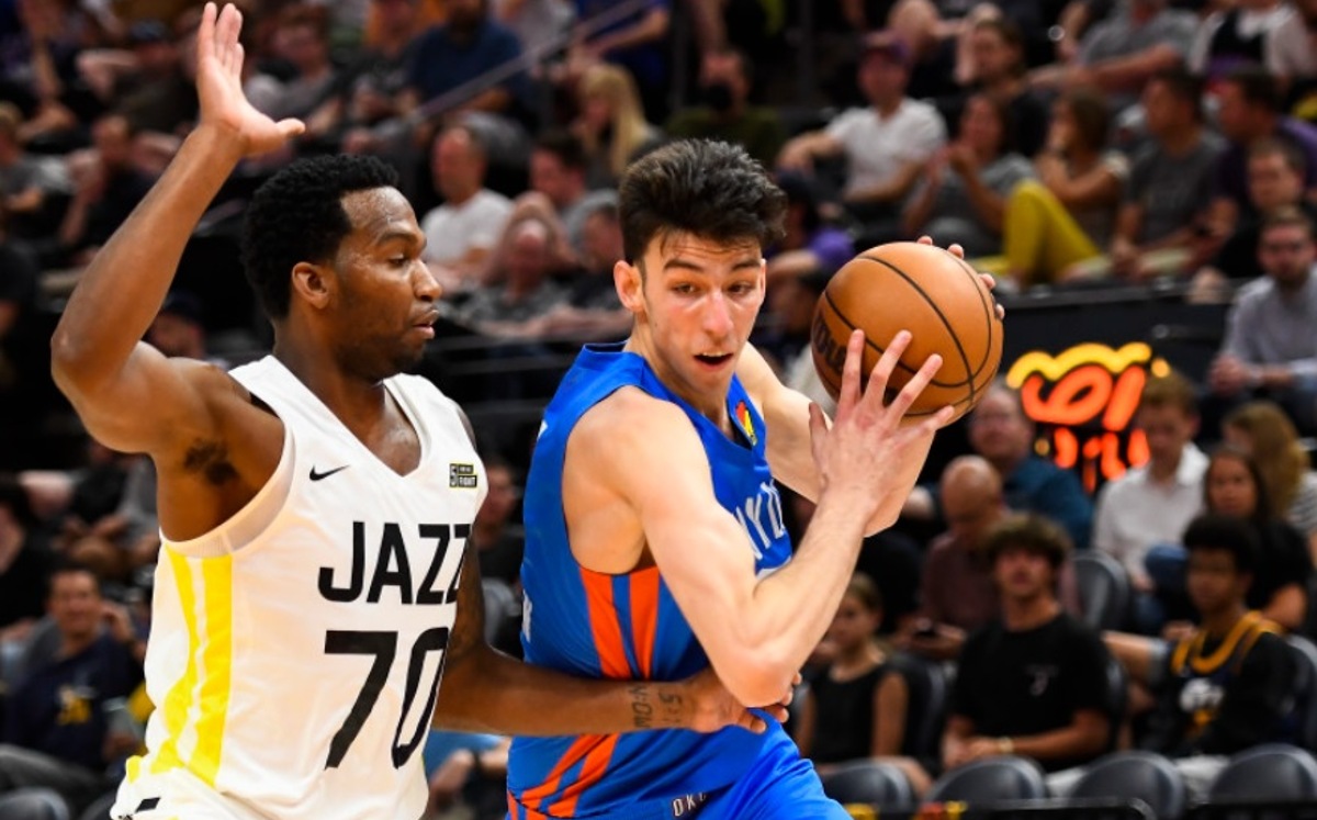 Chet Holmgren realizó su debut con el Oklahoma City Thunder en el NBA Summer League