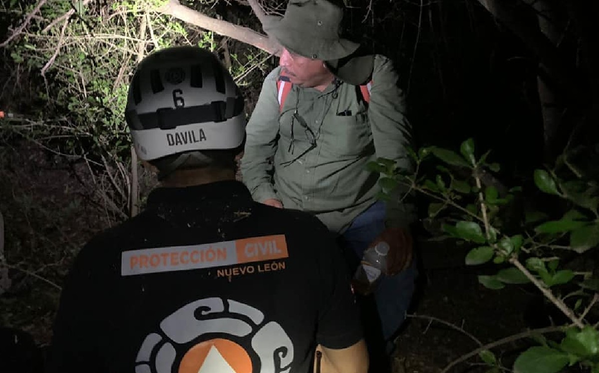 Rescatan a dos topógrafos extraviados en Montemorelos. | Especial