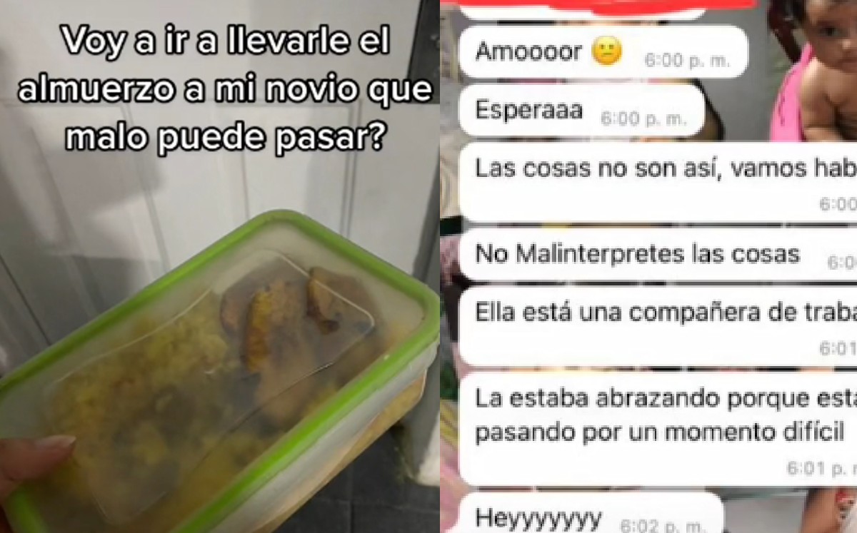 Mujer descubre infidelidad