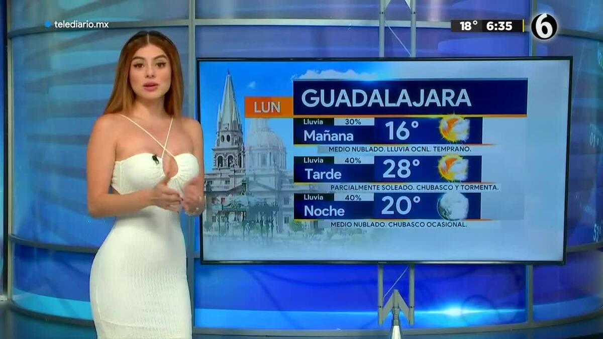 Pronóstico del tiempo para Guadalajara, con Scarlett Salazar 11 de