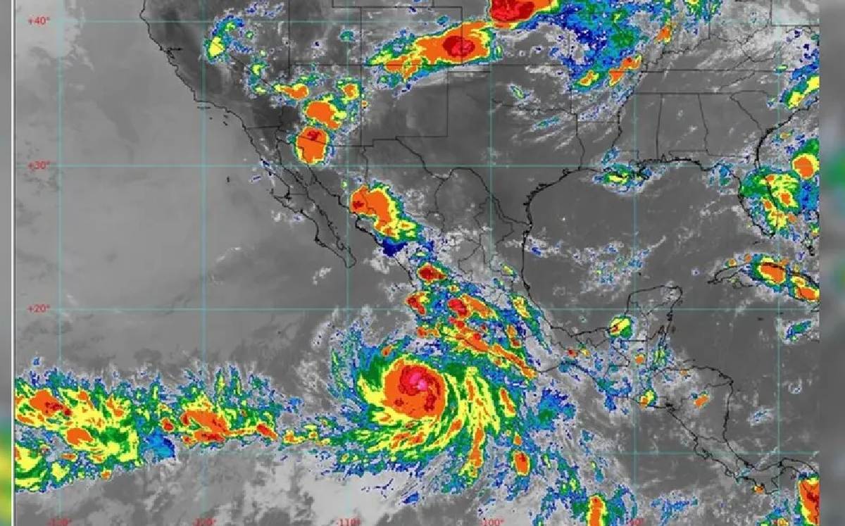Huracán 'Estelle' causará lluvias intensas en varios estados. | Especial