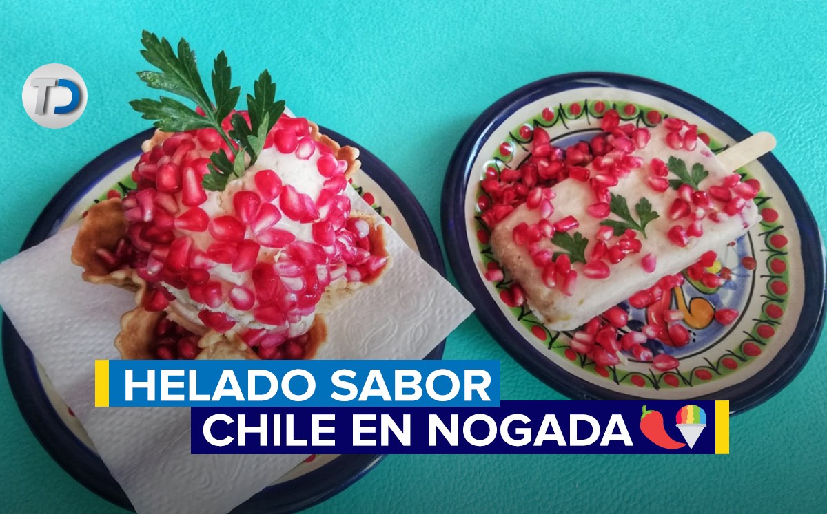 Helado de chile en nogada / Melanie Torres.