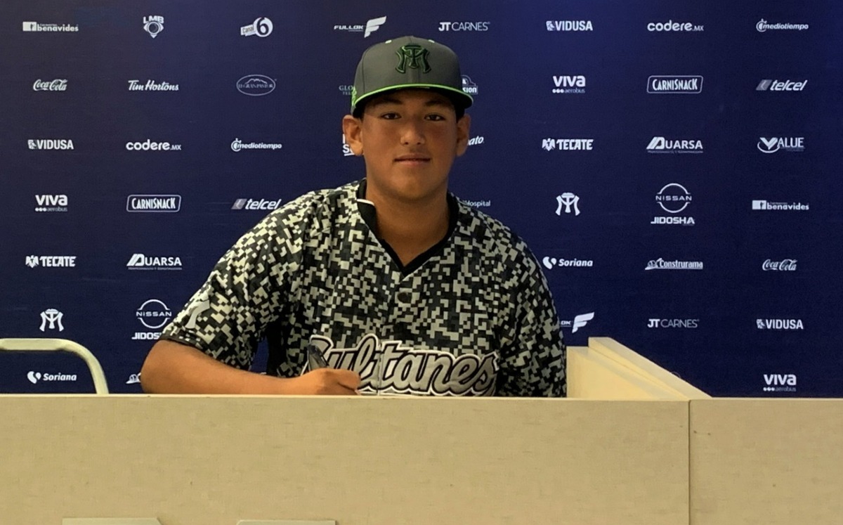Marcelo Herrera, de 15 años de edad, se une a los prospectos de Sultanes