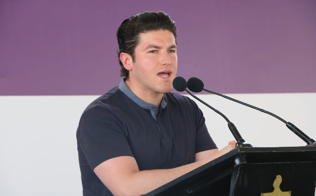 El gobernador de Nuevo León, Samuel García/ Orlando.