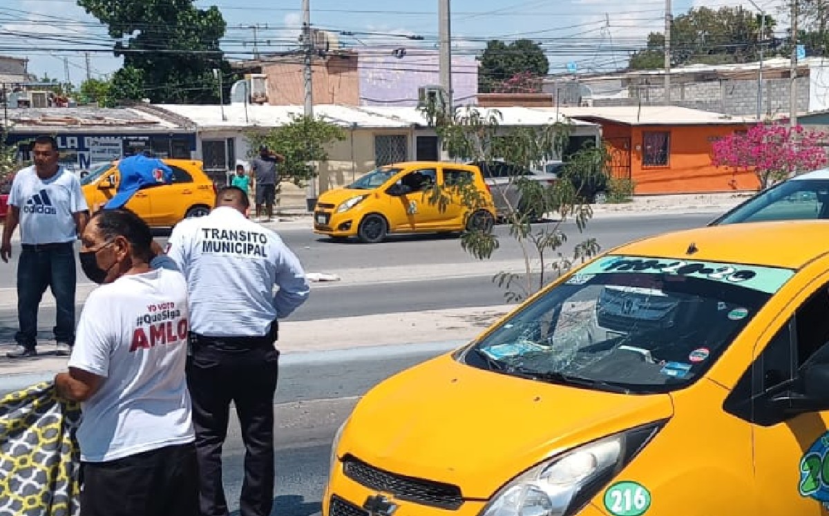Asimismo cabe hacer mención que el conductor del taxi quedó en calidad de detenido.