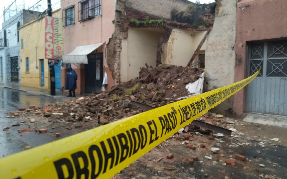 Casa afectada por las lluvias / Rosario Álvarez