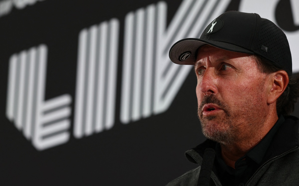Phil Mickelson es de los jugadores principales de LIV Golf Series