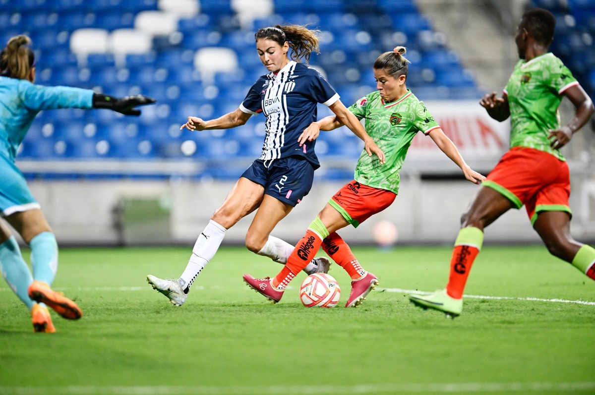 Christina Burkenroad de Monterrey y Sumiko Gutierrez de Juarez. / MexSport