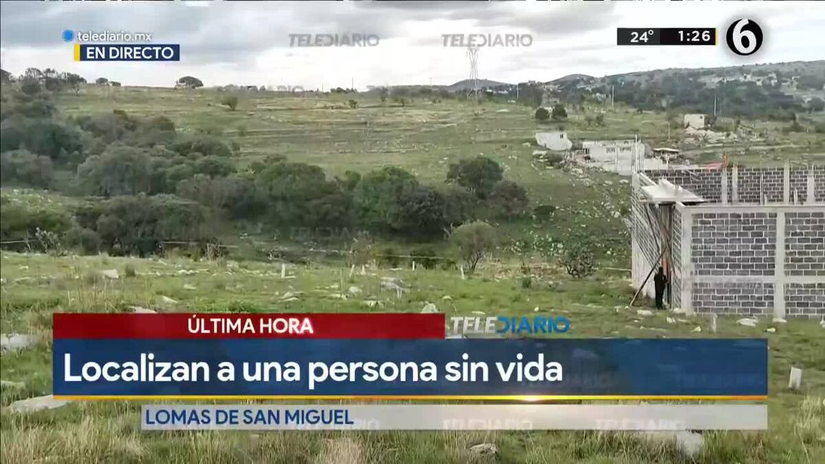 Localizan un cadáver en Lomas de San Miguel en Puebla