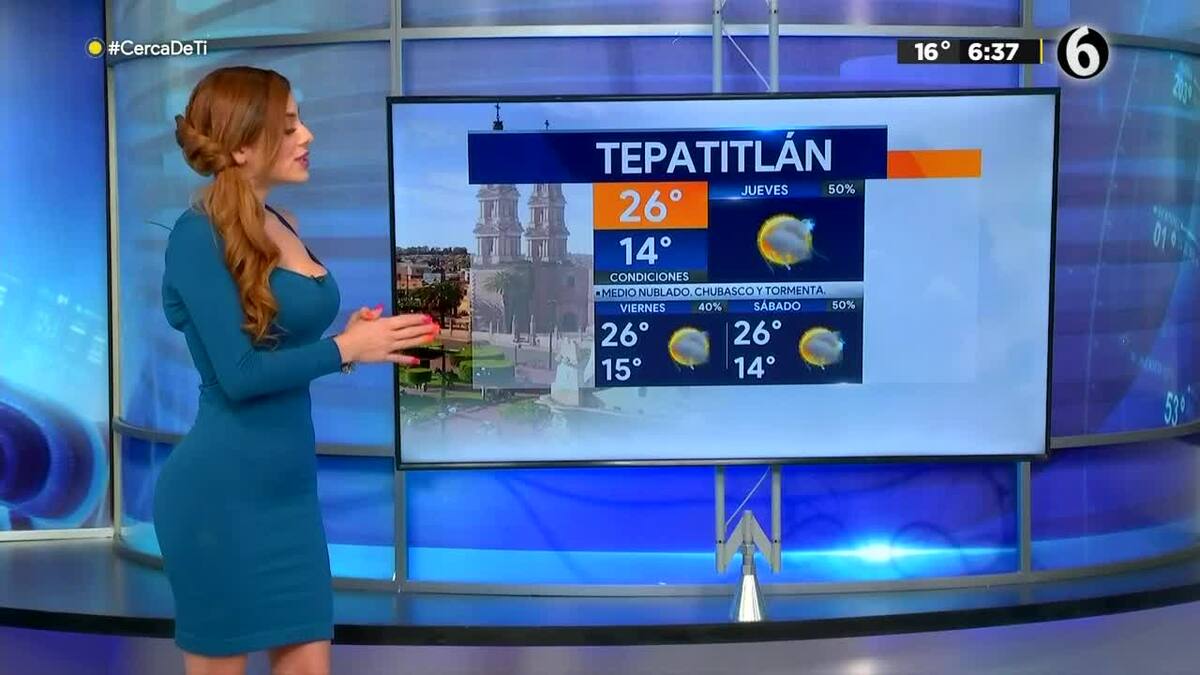 Pronóstico del tiempo para Guadalajara, con Scarlett Salazar 04 de