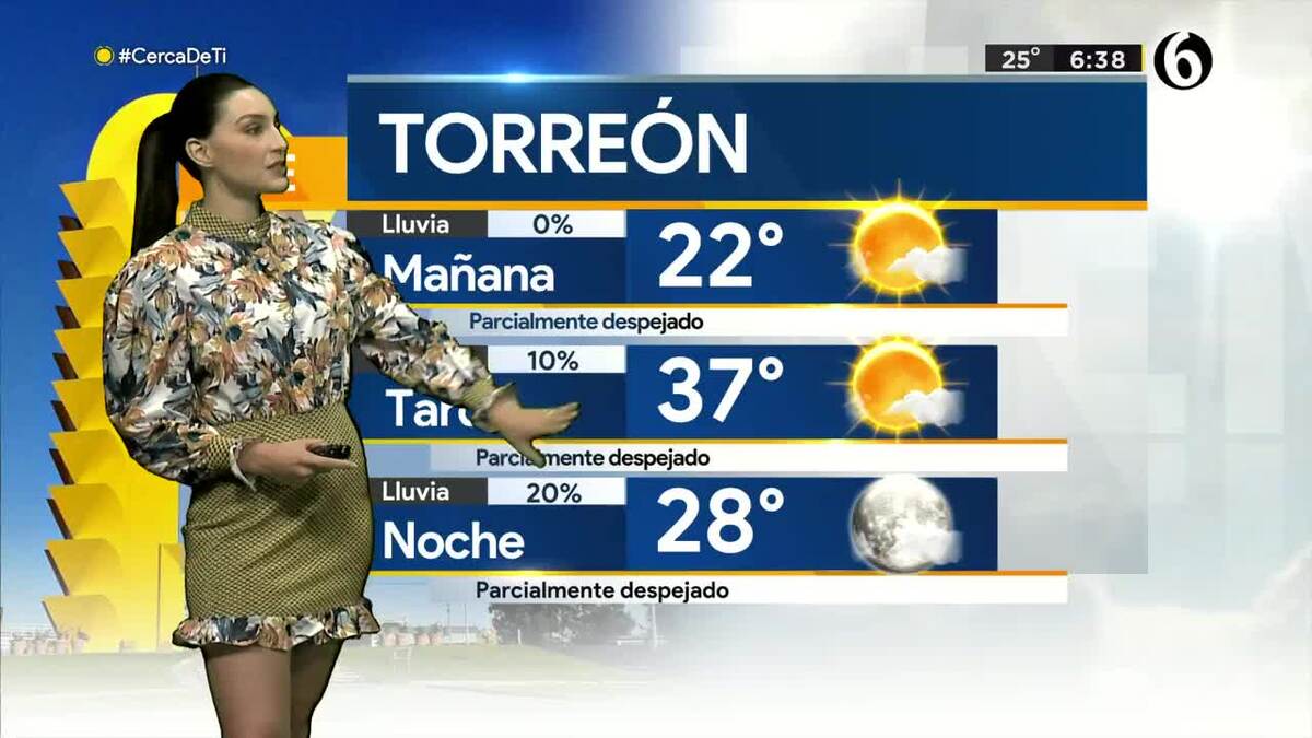 Pronóstico del tiempo para Laguna, con Diana Sánchez - 04 de agosto de 2022 Pronóstico del tiempo para Laguna, con Diana Sánchez - 04 de agosto de 2022