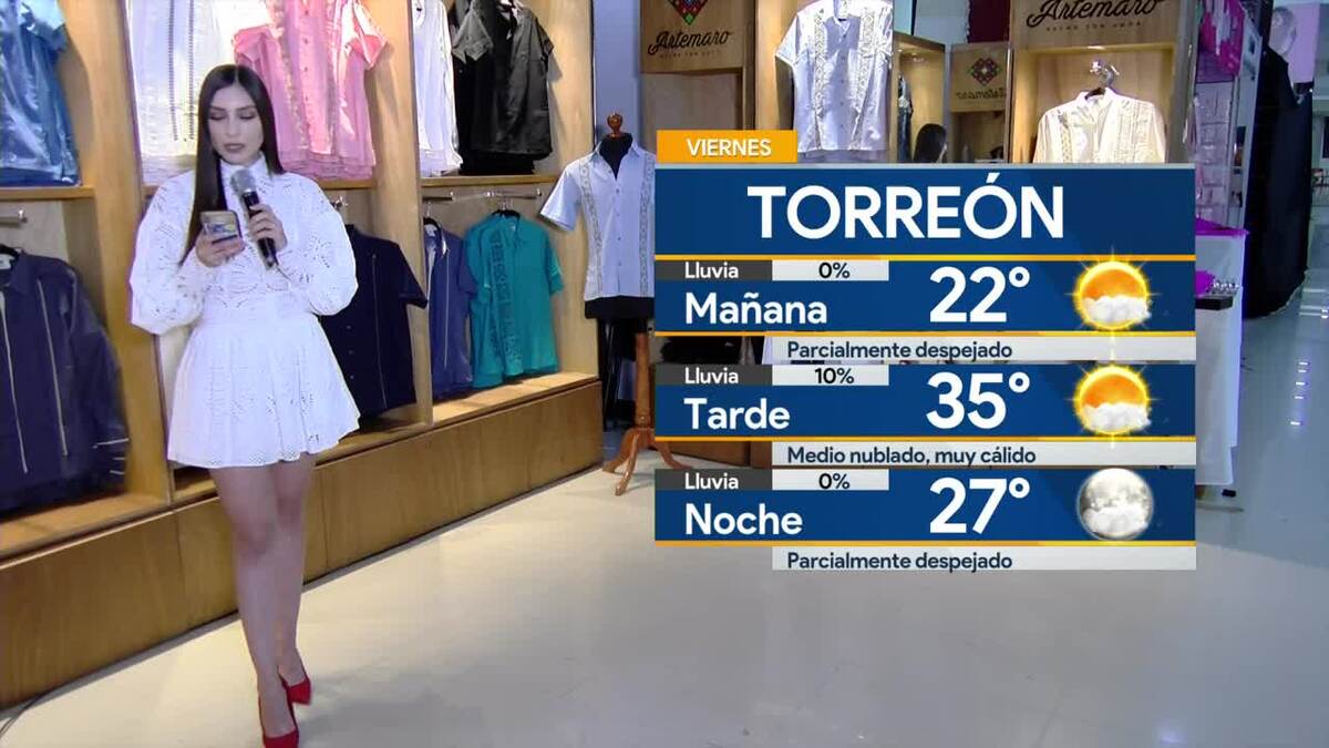 Pronóstico del tiempo para Laguna, con Diana Sánchez - 05 de agosto de 2022 Pronóstico del tiempo para Laguna, con Diana Sánchez - 05 de agosto de 2022