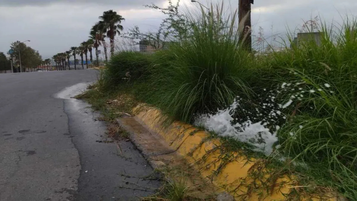 Reportan fuga de agua en la colonia Cumbres Madeira