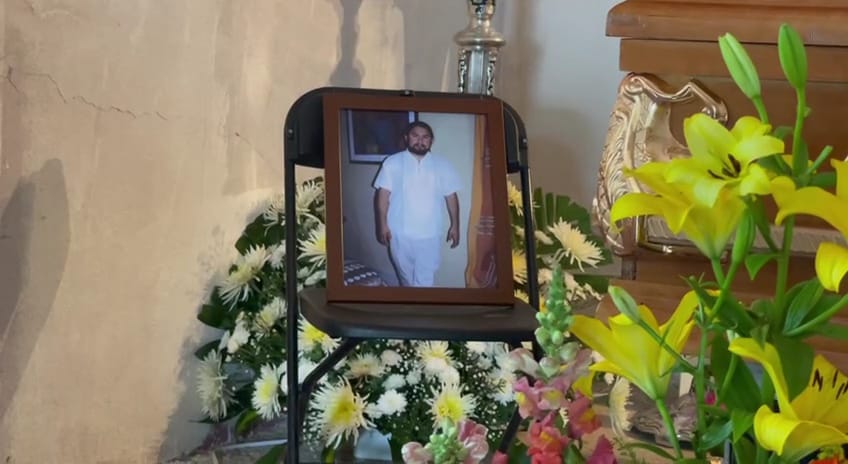 Velan cuerpo de Ernesto Méndez en San José Iturbide; familiares exigen justicia