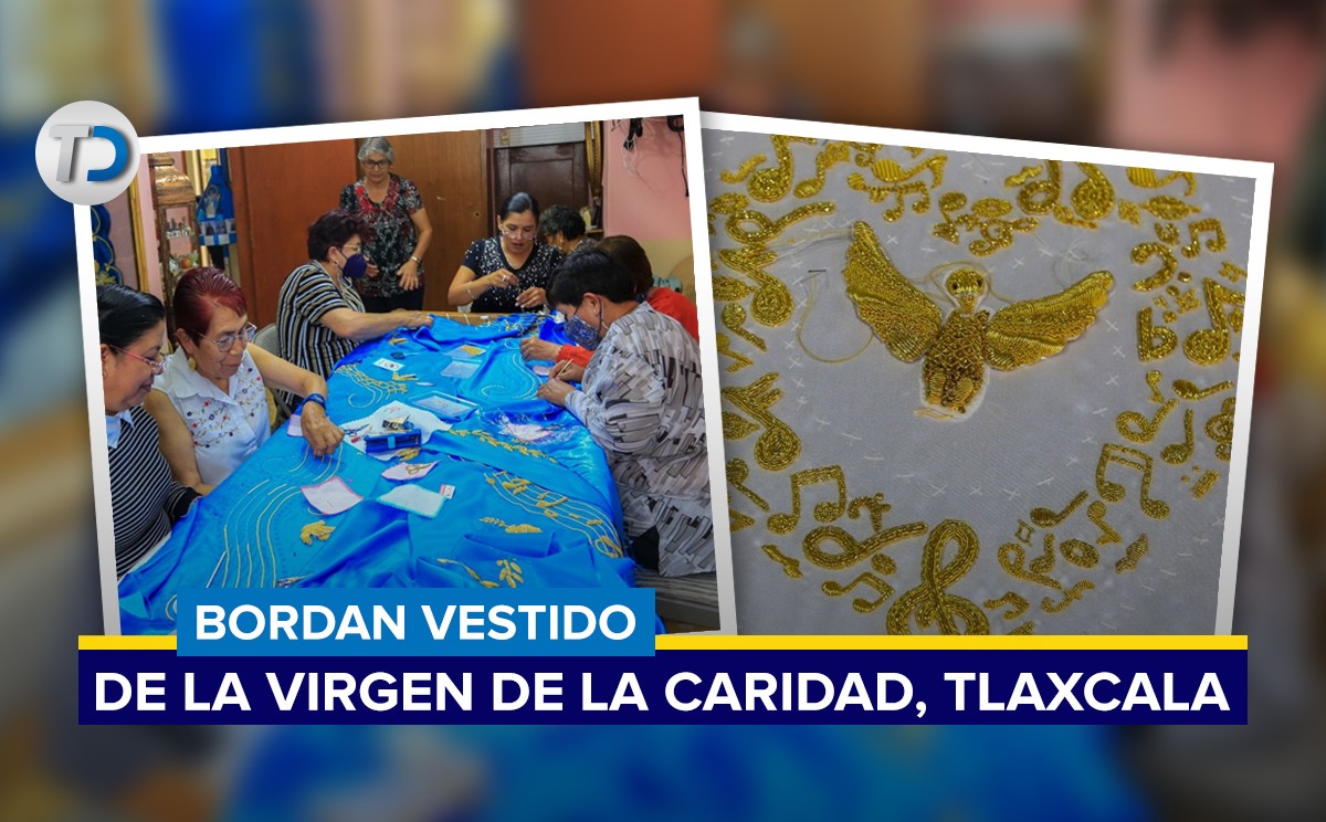 Vestido de la Virgen de la Caridad 2022 / Andrés Lobato.
