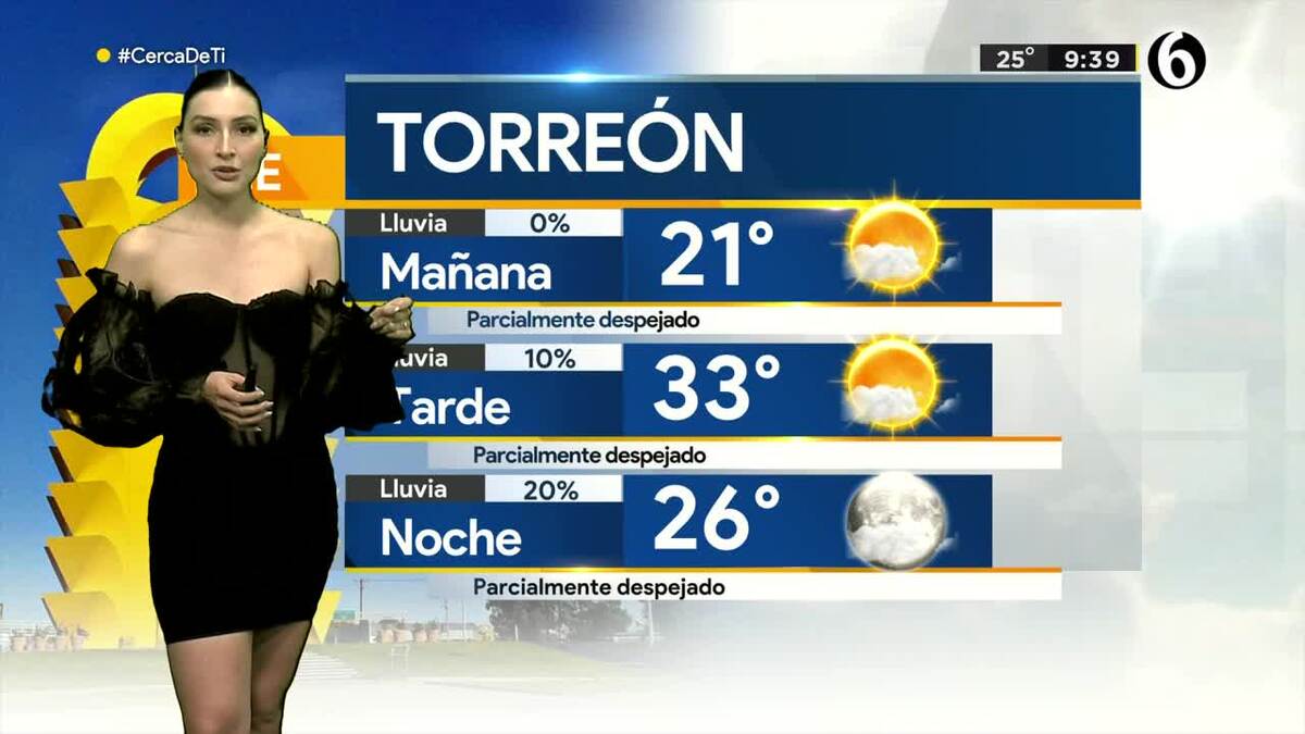 Pronóstico del tiempo para Laguna, con Diana Sánchez - 19 de agosto de 2022 Pronóstico del tiempo para Laguna, con Diana Sánchez - 19 de agosto de 2022