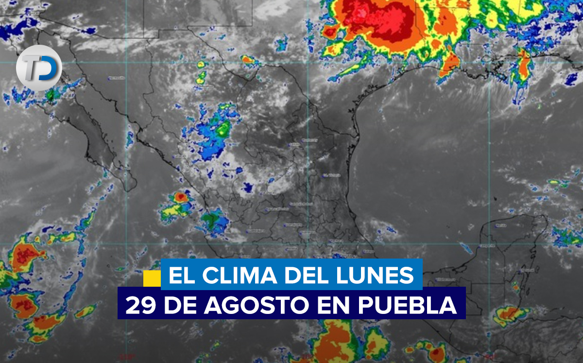 Pronóstico del tiempo para Puebla / SMN