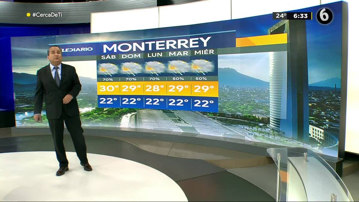 Pronóstico del tiempo para Monterrey, con Abimael Salas 02 de