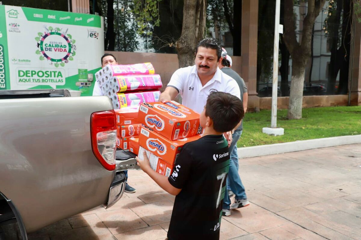 Los donativos que se recibirán serán productos no perecederos, insumos médicos, artículos para el hogar y limpieza./ Diego Molina.