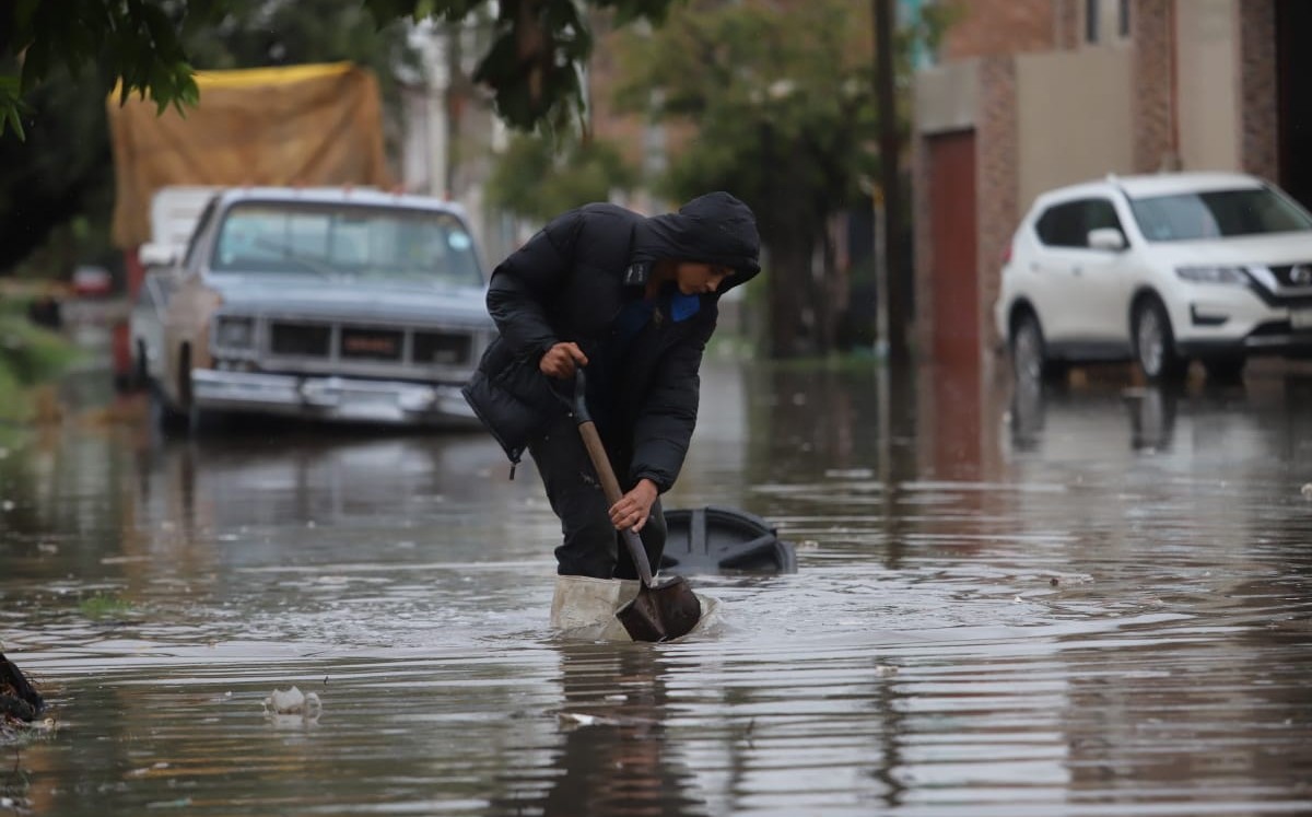 Lluvias en Gómez Palacio dejan afectaciones en al menos 32 colonias