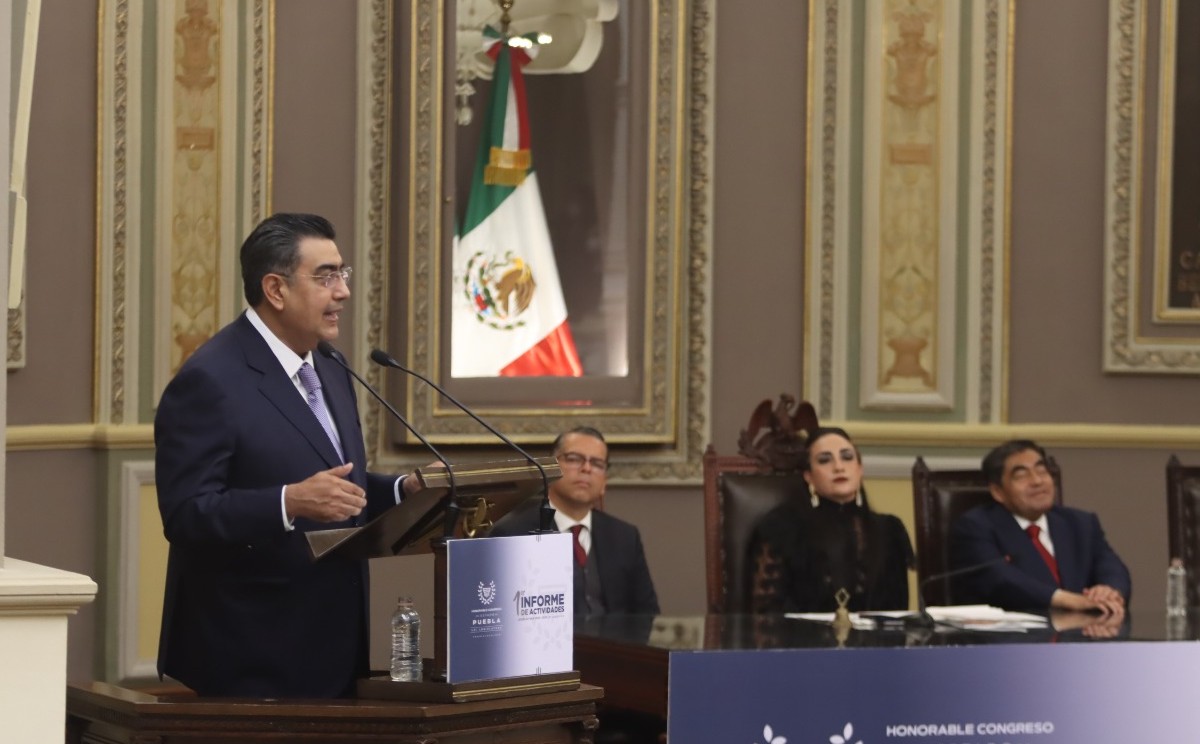 Salmón Céspedes, presidente del Congreso de Puebla / Especial.