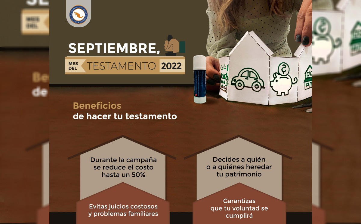 Mes del testamento testigos / Gobernación.