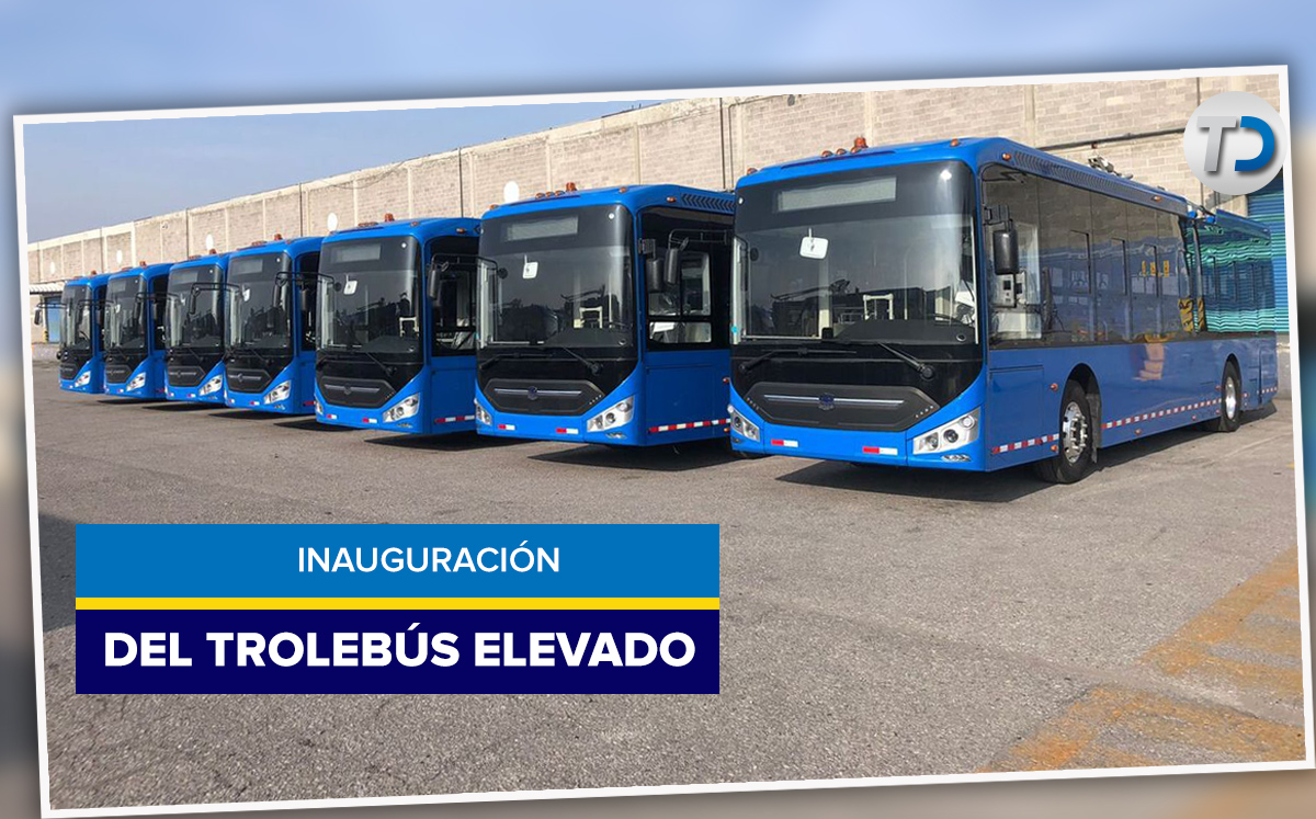 Inauguración Trolebús elevado