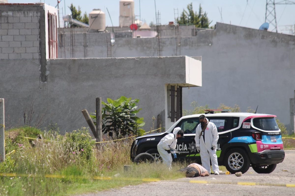 Peritos realizaron el levantamiento del cadáver / Alfredo Fernández