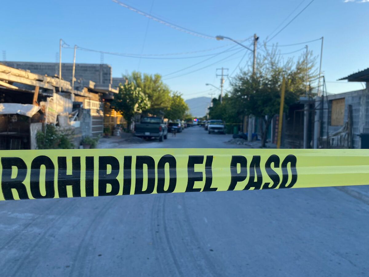 Calle donde la mujer fue ejecutada en Guadalupe. / Especial