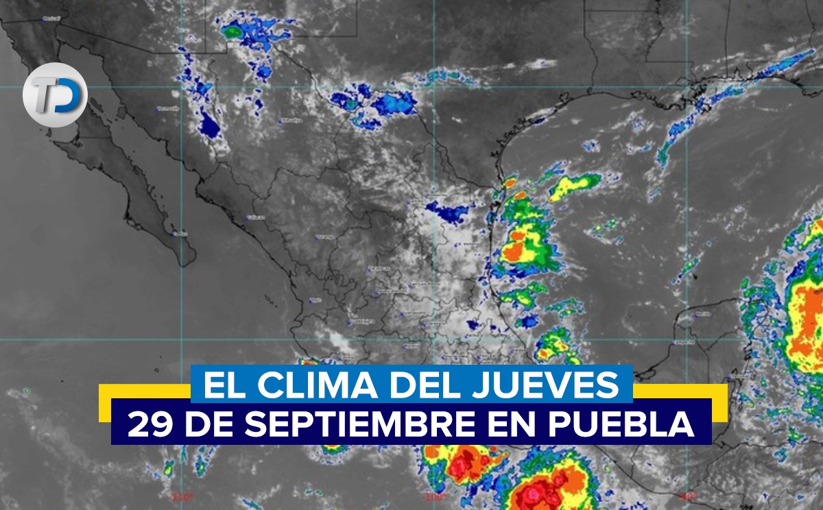 Pronóstico del tiempo del jueves 29 de septiembre