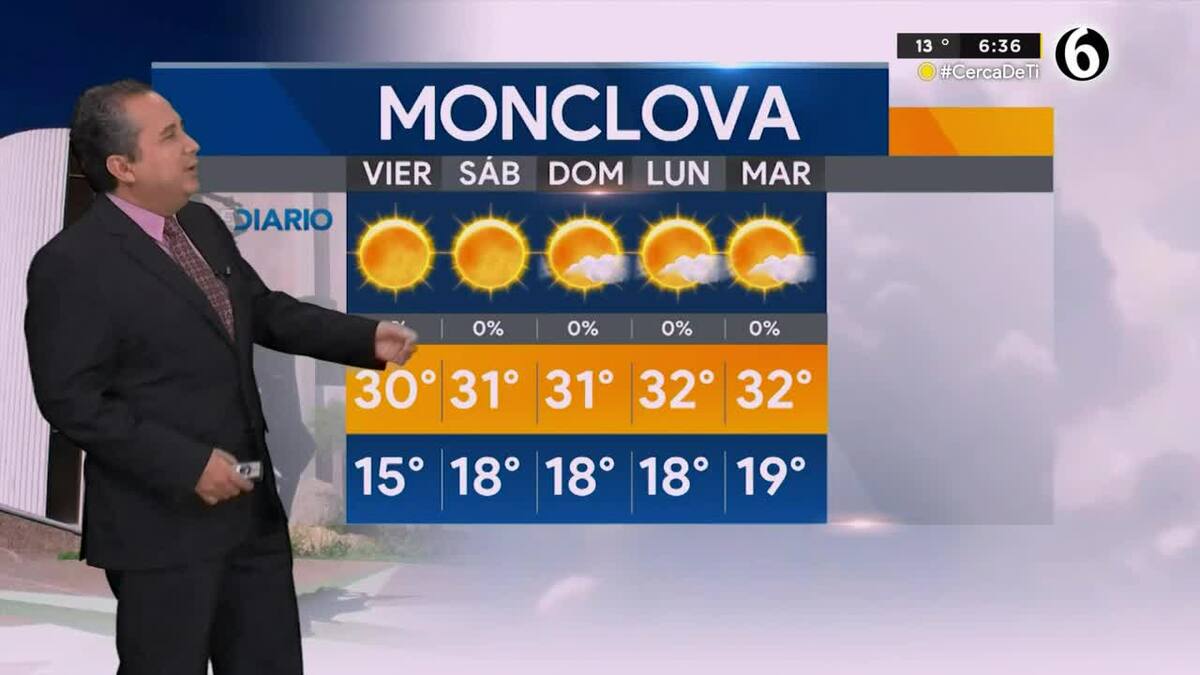 Pronóstico del tiempo para Saltillo, 29 de septiembre de 2022