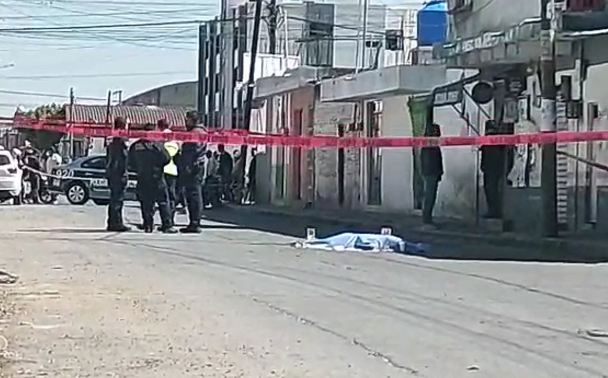 Policías acordonaron el lugar donde murió el menor de edad / Alfredo Fernández